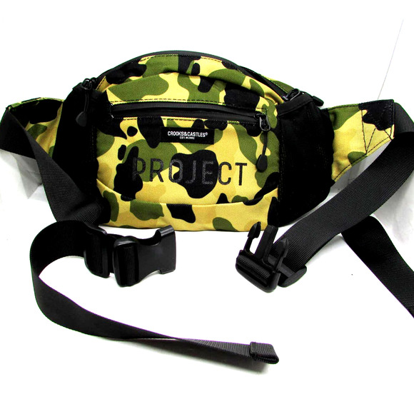 Crooks & Castles Other - Crooks & Castles Project New Core Camo Fanny Pack